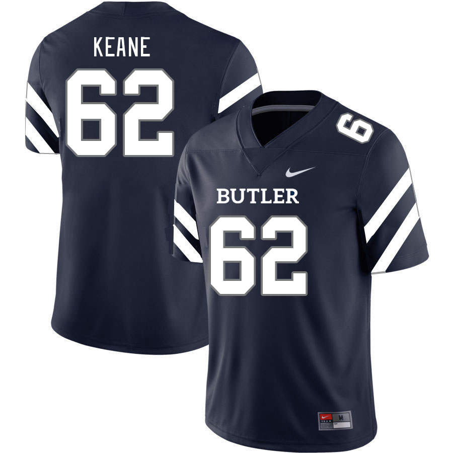 Men-Youth #62 Owen Keane Butler Bulldogs 2023 College Football Jerseys Stitched-Navy